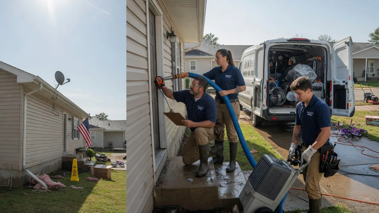 Ceiling Water Damage Restoration in Norway, IA near me